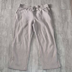 Danskin Taupe Drawstring Sweatpants Soft XL
